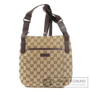 Gucci GG Canvas Messenger Bag brown